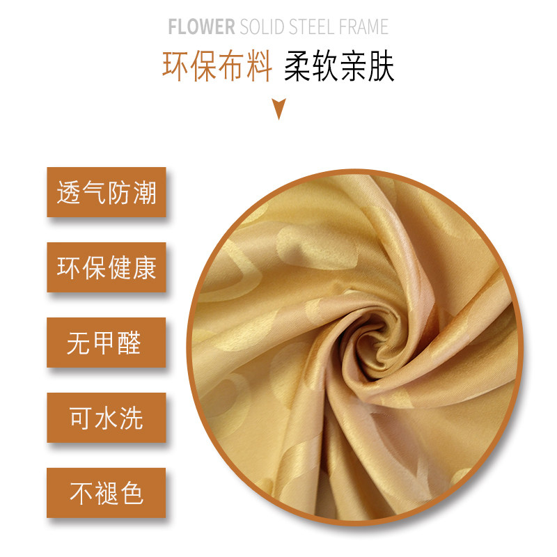 极速简易布衣柜布艺不锈钢管加厚加粗加固全钢架双人柜收纳挂衣柜