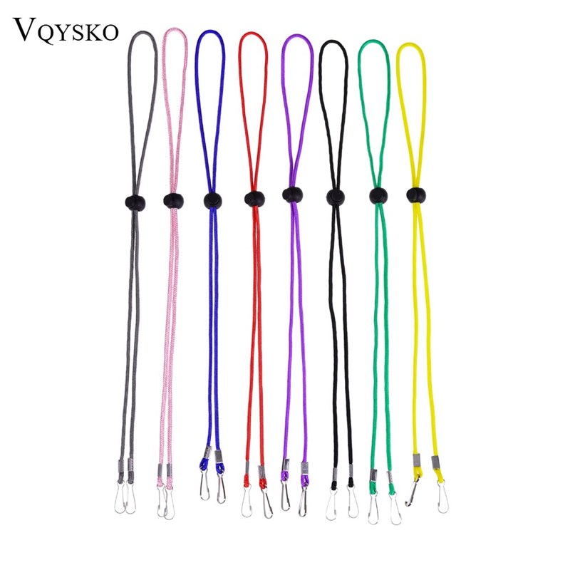 5pcs/lot Adjustable Mask Lanyard Necklace Rope Hooks Conven