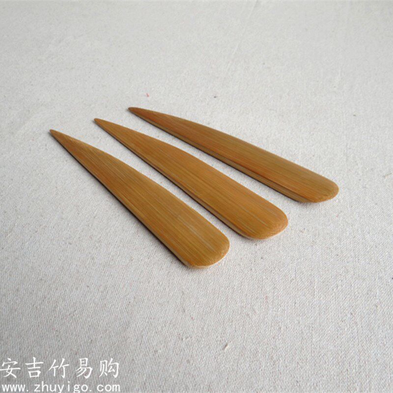 好货日式普洱茶刀竹制竹刀 手工分茶器茶道零配件 家用/拆信小巧图片