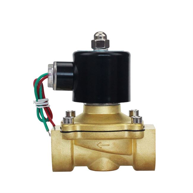 极速dn25250电磁阀geerte格尔特2w--25全铜水阀气阀1寸ac220v常闭