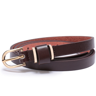 Belt Solid Hips Skinny Leather Waist Womens Color
