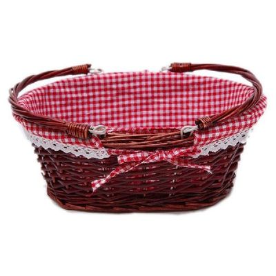 4X Wicker Basket Gift Basket Picnic Basket Candy Basket