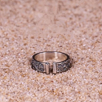 Handmade Retro Open Ring for Men Women Couple Rings jewelry