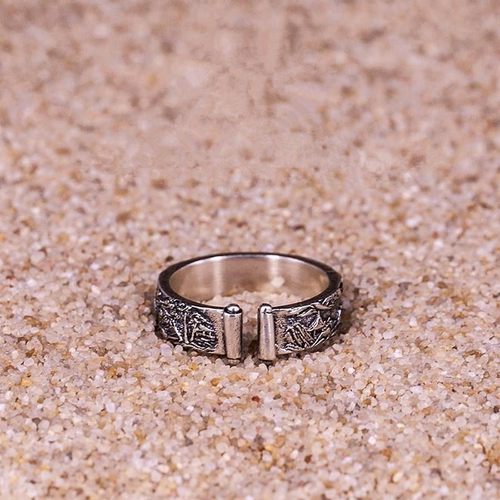 Handmade Retro Open Ring for Men Women Couple Rings jewelry