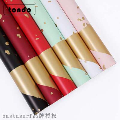Tangde mothers Day gift new flow gold paper waterproof Ouy