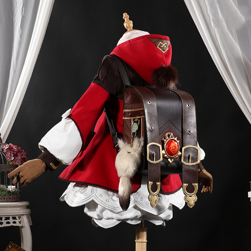 Anime Game Genshin Impact  Klee Spark Knight Cute Uniform