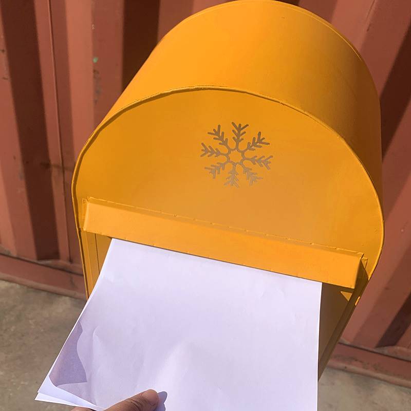 装饰落地邮箱摆件摄影道具信箱欧式商场复古酒吧田园落地摆件铁艺