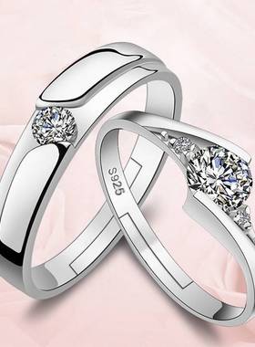 -Couple opening love couple ring marriage men and women tend