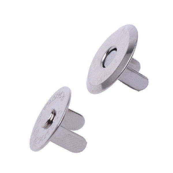 10 Sets Metal Magnetic Snap Clasps 14mm 16mm For Sewing