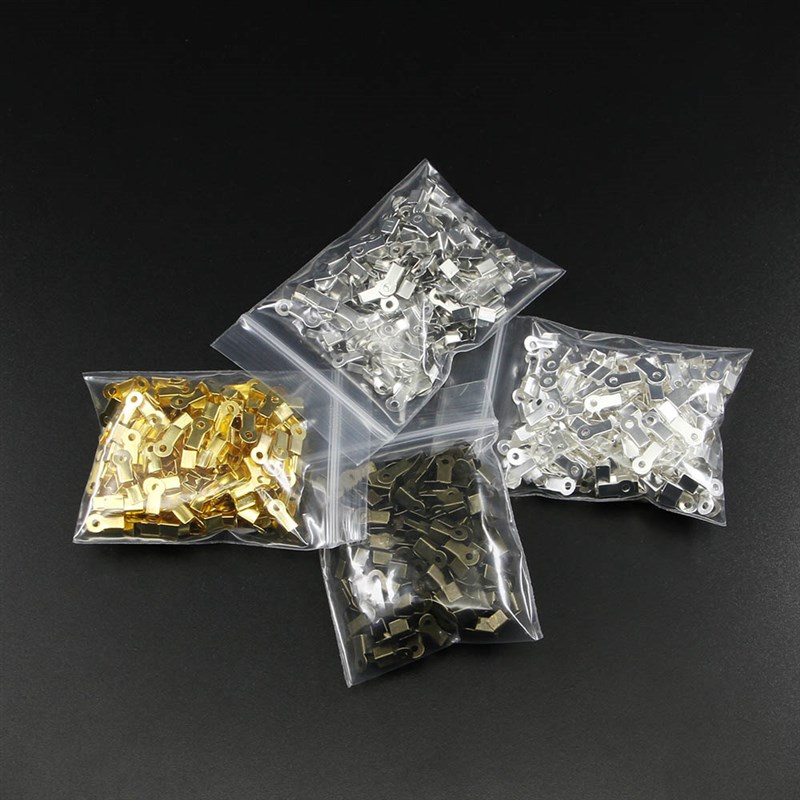 200pcs/lot Cove Clasps Cord End Caps String Ribbon Leather C