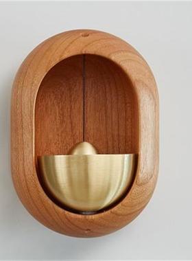 Japanesestyle wooden wind chimes hanging magnetic door