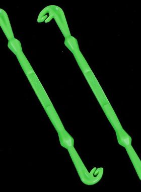 2 Pcs Plastic Hook Loop Tyer And Disgorger Tie Fast Nail