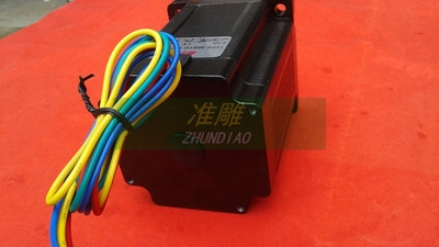 。雕刻机步进马达86BYGH450C-06,轴颈14mm/12.7mm/12N.M长151MM包