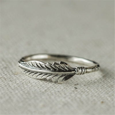 classical metal party simple retro ring jewelry elegant gold