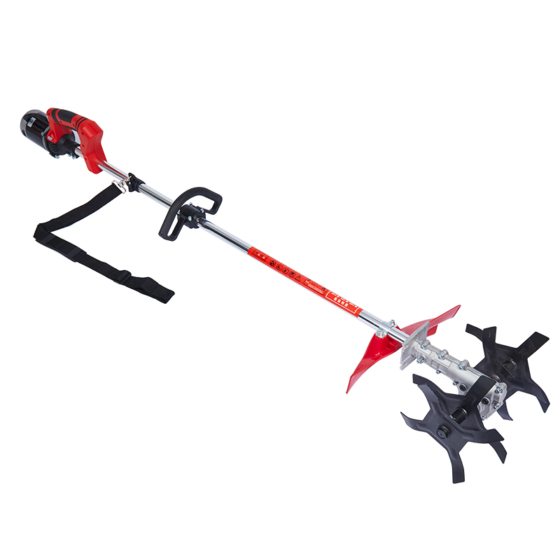 多功能开荒割灌机小型松土机农用电动大功率锂电割灌木锄草割草机