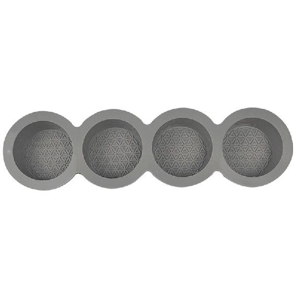 896A Pattern Mooncake Mould Silicone Moulds For Cake