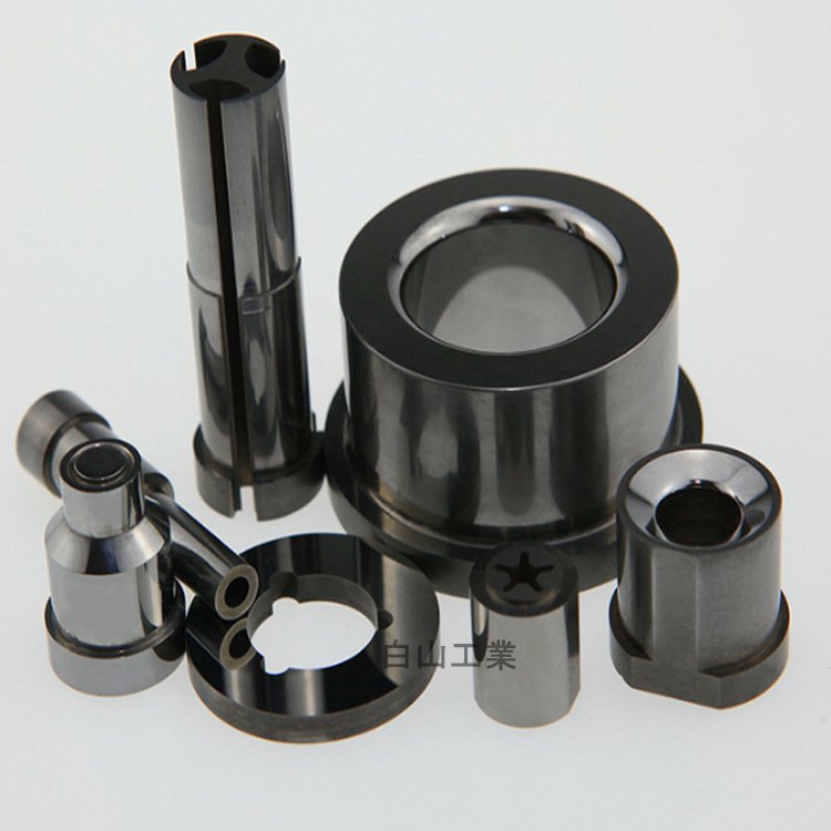 硬质合金轴套加工 钨钢拉伸模具凸凹模 内齿花键套筒 碳化钨零件