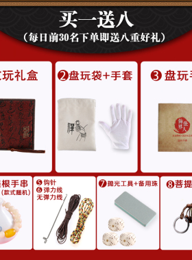 星月菩提子108颗佛珠文玩配饰手串项链男女情侣手链原籽海南料