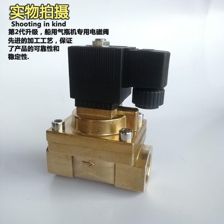 5231020 25优质船用气瓶啓动高压电磁阀气阀6分1寸耐压5.0mpa水阀