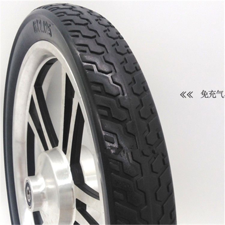新品登山车实心胎26寸自行车轮胎免充气三轮车胎24/26*1.95/2.125