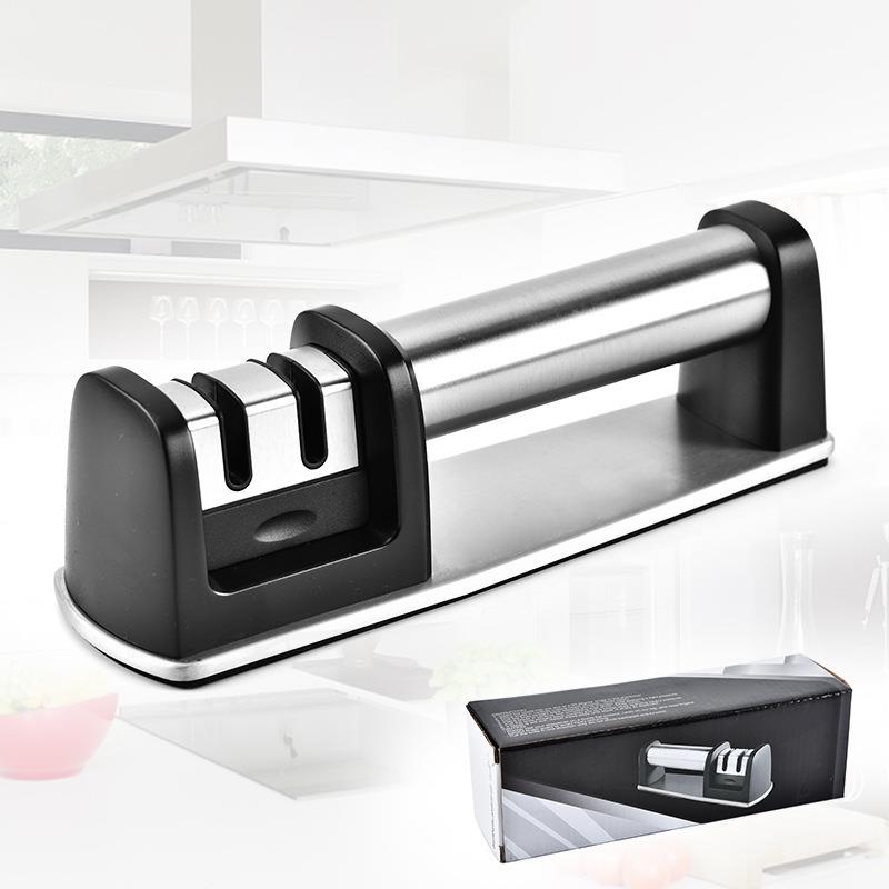 跨境快速多功能磨刀器 厨房家用专用钨钢磨刀器knife sharpener