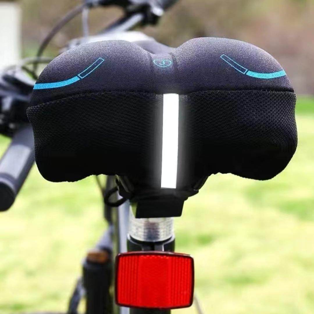 电动车硅胶座垫套电瓶车凝胶座套电动自行车座套通用后座座垫