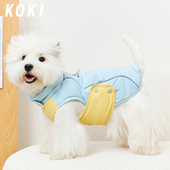 KOKI宠物羽绒服90白鹅绒秋冬保暖技能防风防寒冬季 连帽中小型犬