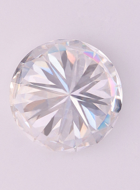 Moissanite GH White Color 2pcs Round Cut  0.3ct 4mm 4pcs 2.5