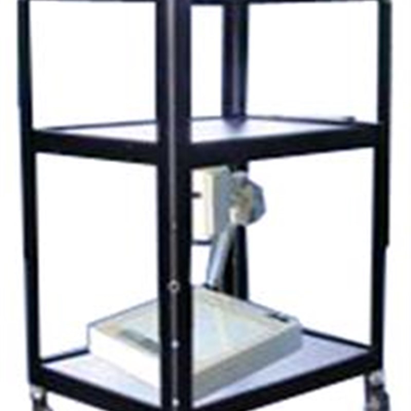 超高1米4投影机仪器车 投影机推车 金属仪器车 设备移动工作台