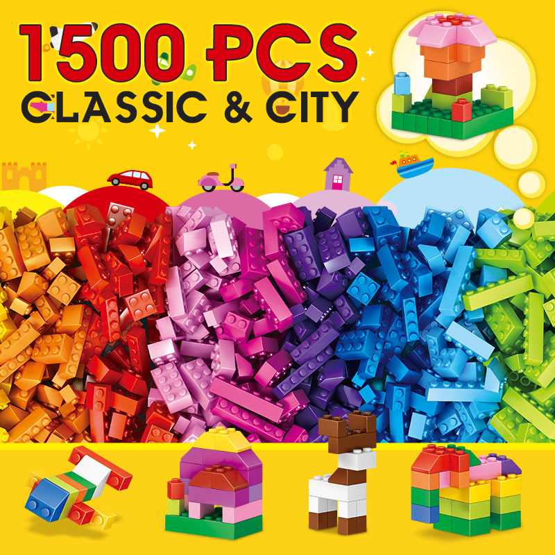 新品Classic Building Blocks DIY City Bricks Bulk Model Figur