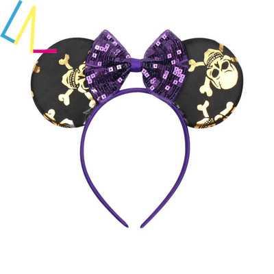 Halloween bow ba Cute Hairband Ears Hair Bows Accessories