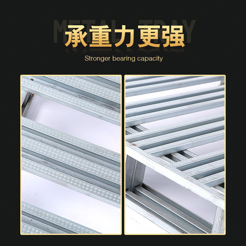 新款轻型工字型金属托盘钢托盘镀锌工厂车间物流仓库托盘防滑卡板