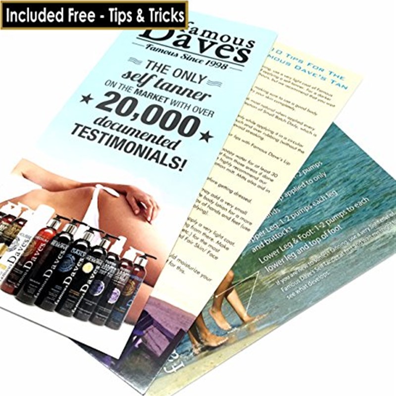 Fair Skin and Face Self Tanner - Americas 20 000 Testimonia