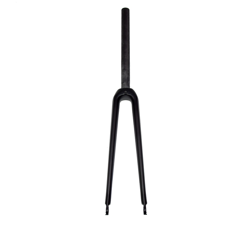 包邮碳纤维前叉公路自行车公路车硬叉650C非避震C刹直管快拆式