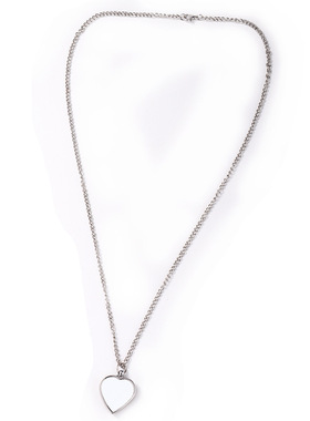 Free SHIPPING 10pcs/lot Sublimation Blank Necklace Ornaments