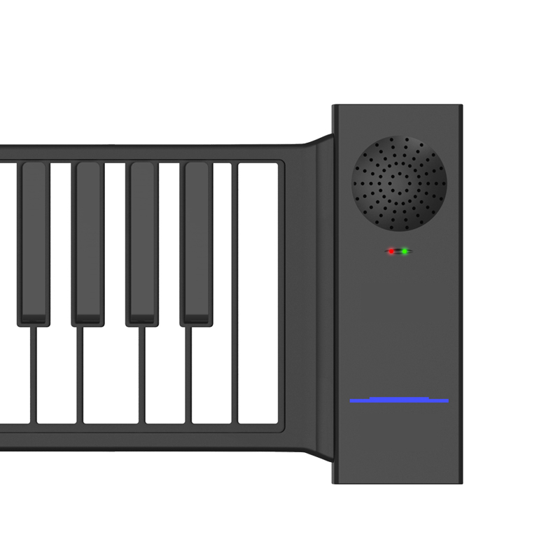 新品电子钢琴宿8键专业初学者儿童幼练8舍师习简易W软折叠便携式