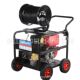 柴油洗车机超高压商用清洗机汽油管道疏通器洗车野外洗地水泵定制
