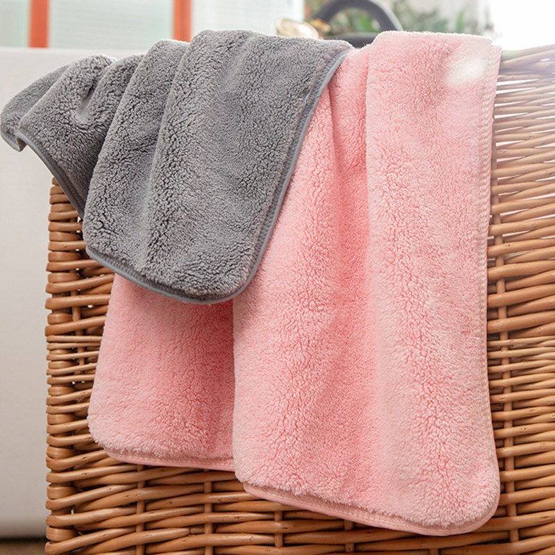 极速洗澡大毛巾40x80女大号非纯棉加长加大男专用吸水不掉毛浴巾