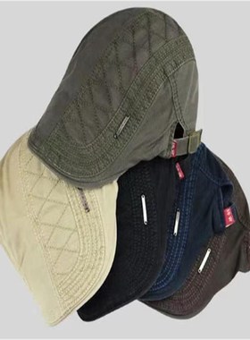 Mens Berets Boina Fashion Hat Masculina Plaid Style Gor