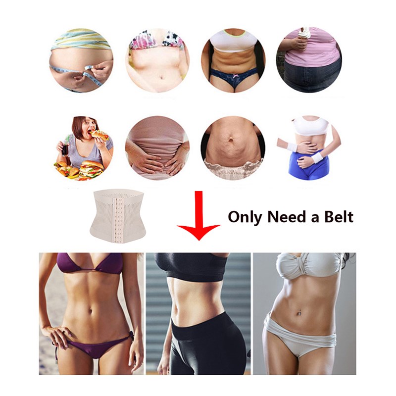 Waist Trainer Body Shaper Curve Shapewear Women Corset Slimm