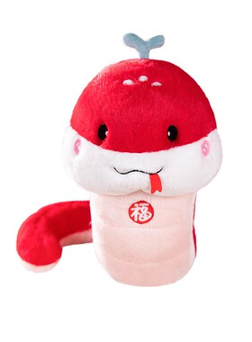 快速发货蛇年吉i祥物抱枕女生睡觉专用靠枕长条客厅靠垫夹腿男生