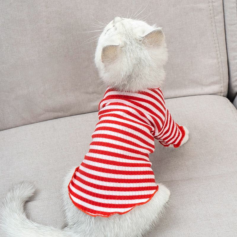 现货速发衣服春猫咪幼犬小型犬泰迪法斗雪纳瑞比熊衣服秋冬装