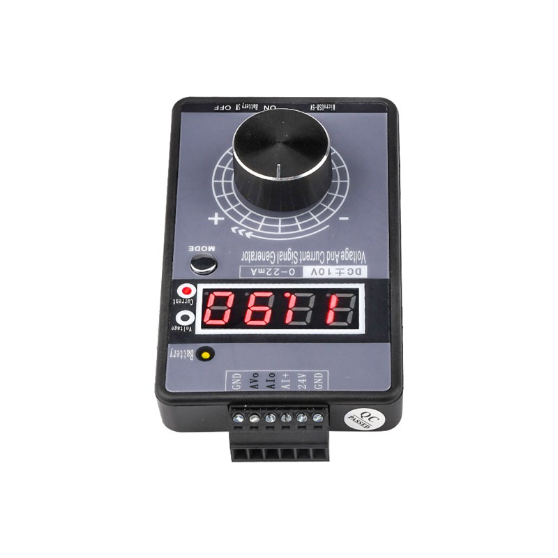 现货速发高精度手持正负电压0-10V5V+电流0-4-20mA信号发生器模拟
