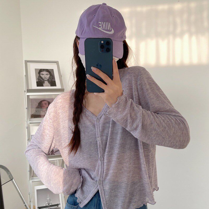 速发针织防2开衫薄款晒02肩新款夏天配吊带裙外搭小披4外套上衣