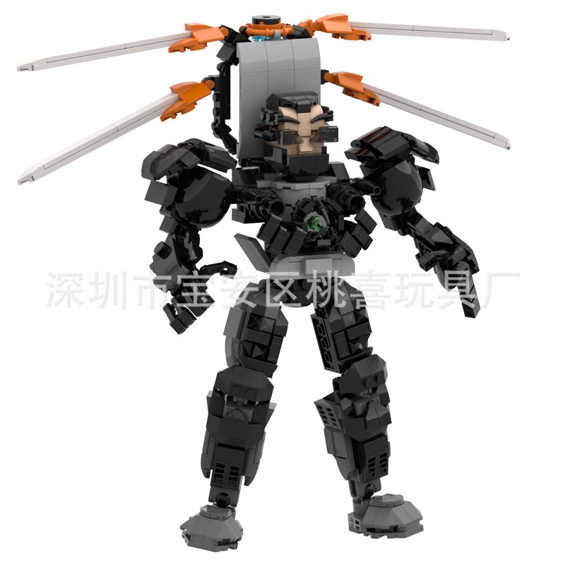 速发马桶人积木多元宇宙救世主马桶人儿童玩具新品模型