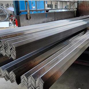 速发新品 201不锈钢光面1钢角560双面抛光角铁货架支撑孔米一支可