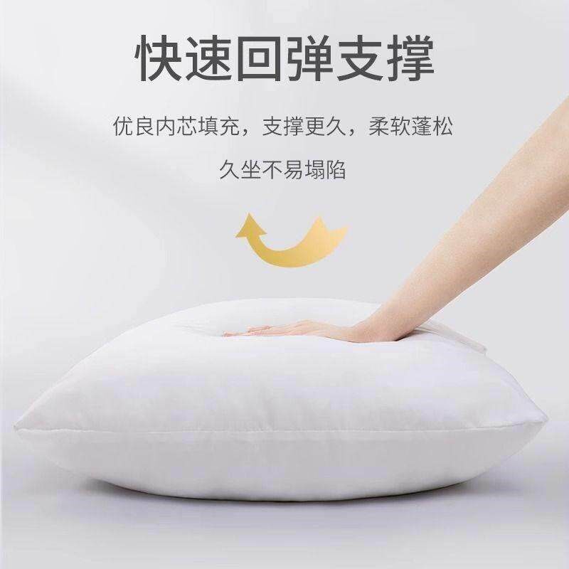 速发客厅沙发抱枕轻奢高级感2024新款美式现代奶油风大号床头椅子