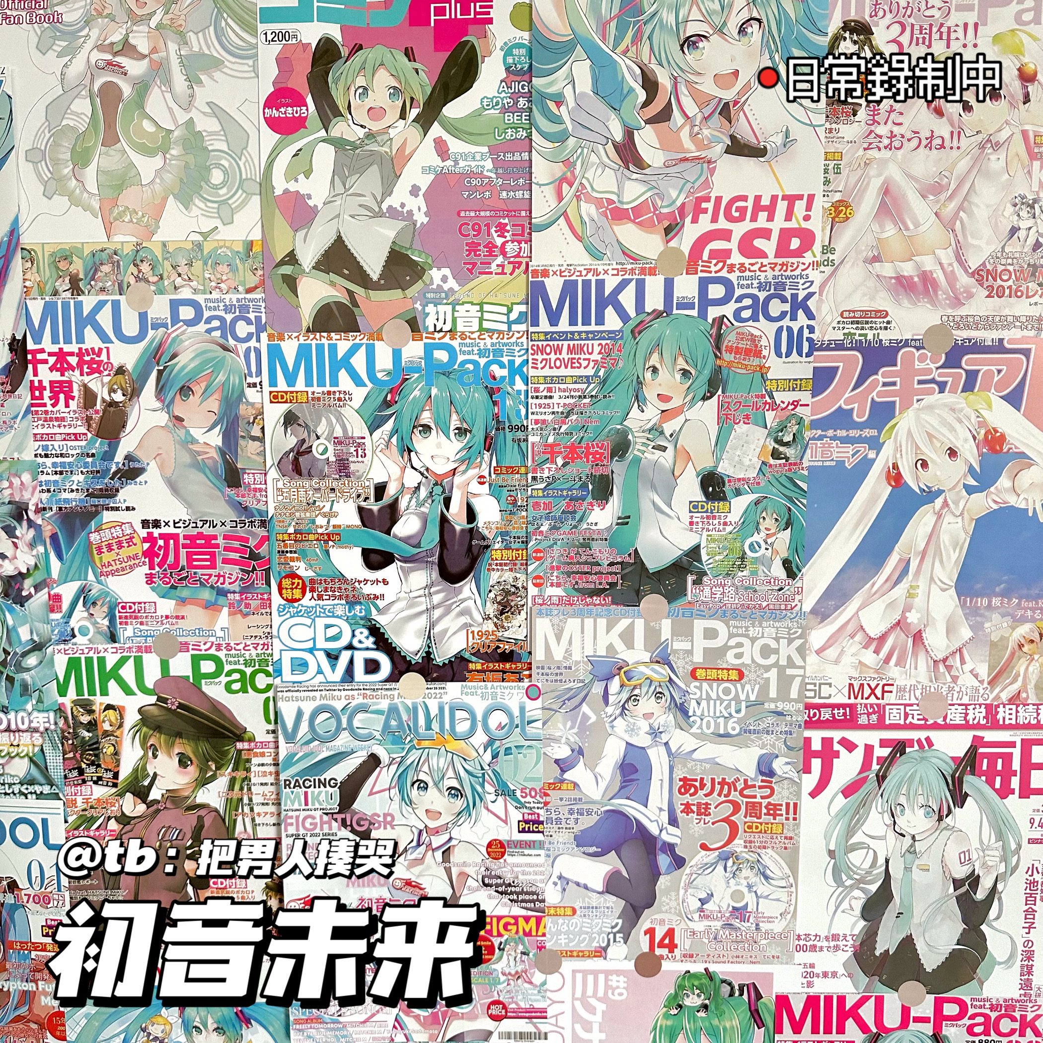 初音未来miku海报二次元可爱少女心房间卧室日系ins风装饰墙贴