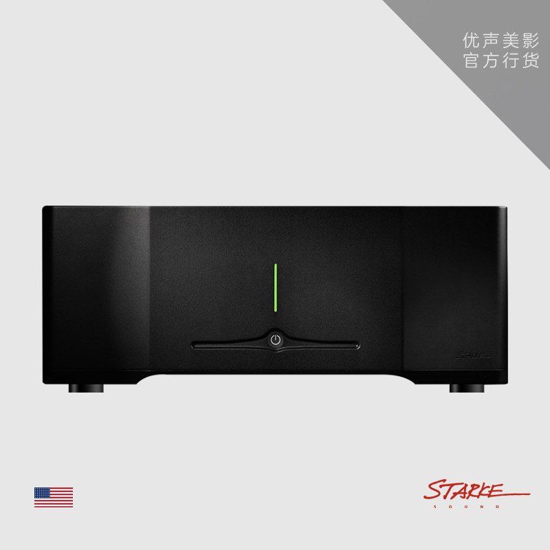 美国Starke史塔克 A2 2声道A+AB类620W大功率HIFI两声道后级功放