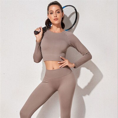 速发Wo Swr Yoga Set Worut os Athlet Wr
